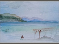 На пляже Трстено / On the Trsteno Beach